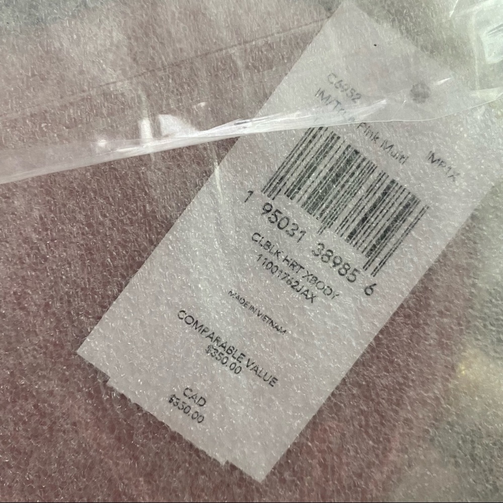 Coach Heart Crossbody In Colorblock - Picture 8 of 8